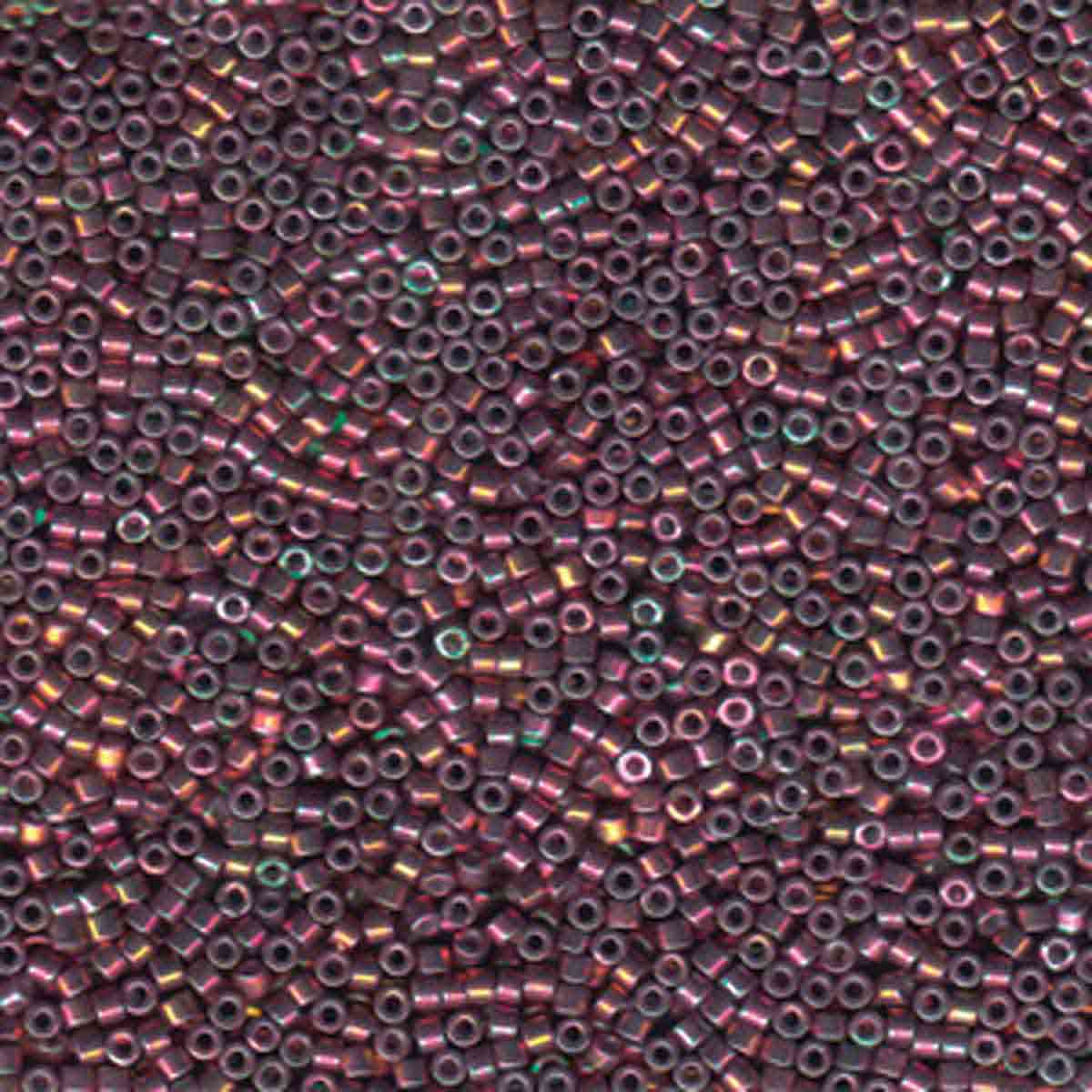 11/0 DELICA X 50GR/BL METALICOS BRILLOSOS A10