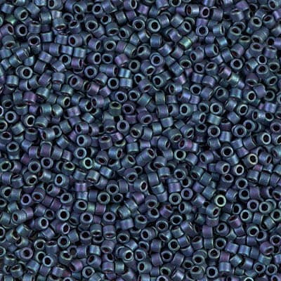 11/0 DELICA X 3GR/TB METALICOS MATE7