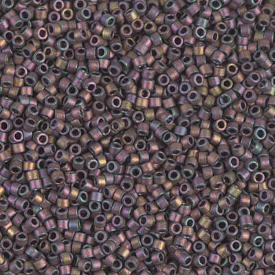 11/0 DELICA X 7.2GR/TB METALICOS MATE A4