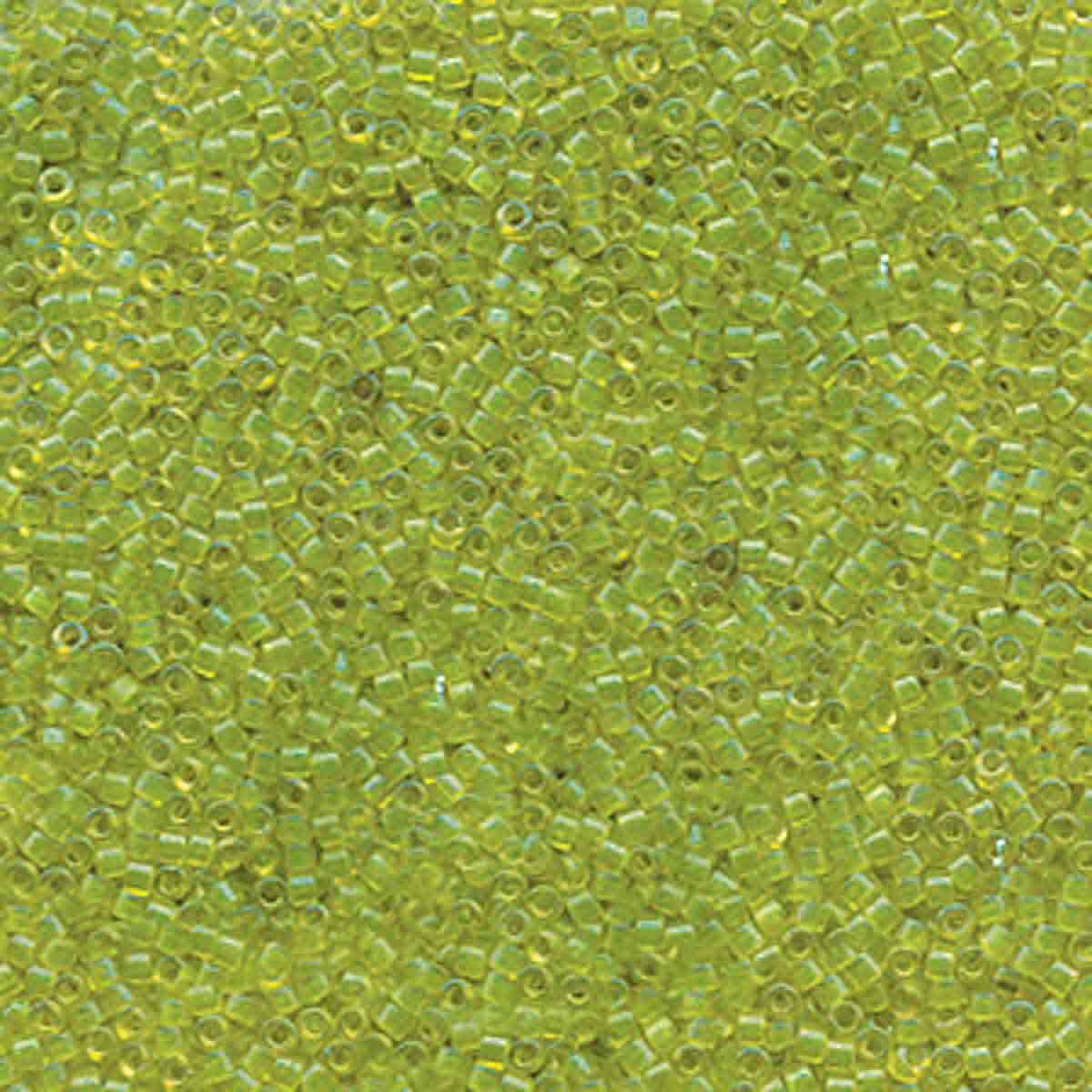 11/0 DELICA X 7.2GR/TB VERDES Y LUMINOUS B37