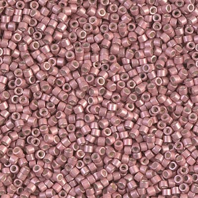 11/0 DELICA X 7.2GR/TB METALICOS MATE A12