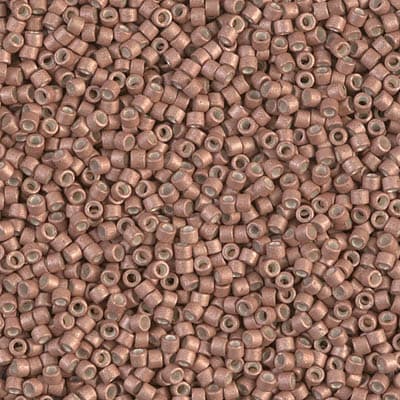 11/0 DELICA X 7.2GR/TB METALICOS MATE A14