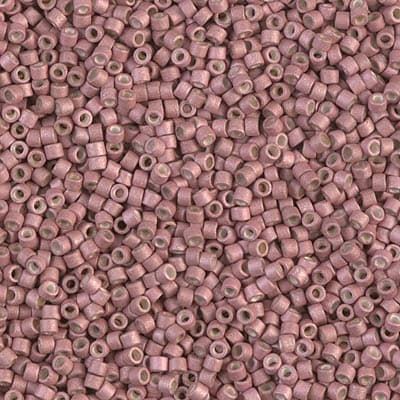 11/0 DELICA X 7.2GR/TB METALICOS MATE B10