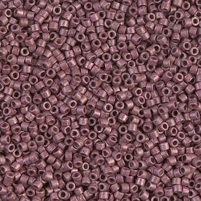 11/0 DELICA X 7.2GR/TB METALICOS MATE A15