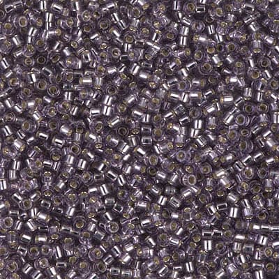 11/0 DELICA X 3GR/TB MORADOS11