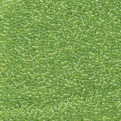 11/0 DELICA X 7.2GR/TB VERDES Y LUMINOUS49