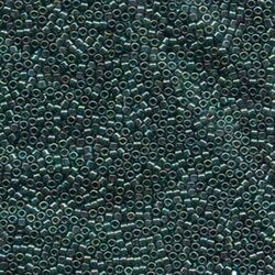 11/0 DELICA X 7.2GR/TB VERDES Y LUMINOUS B17