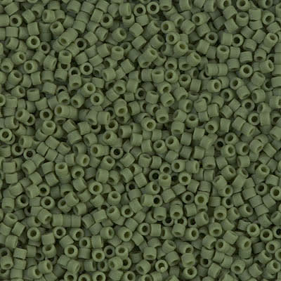 11/0 DELICA X 7.2GR/TB VERDES Y LUMINOUS10