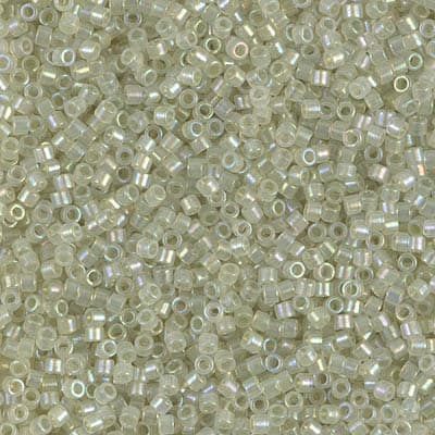 11/0 DELICA X 7.2GR/TB VERDES Y LUMINOUS12