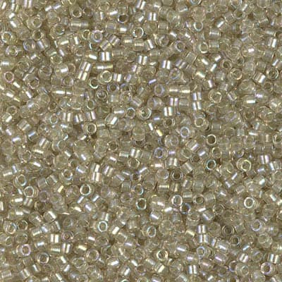 11/0 DELICA X 7.2GR/TB VERDES Y LUMINOUS13