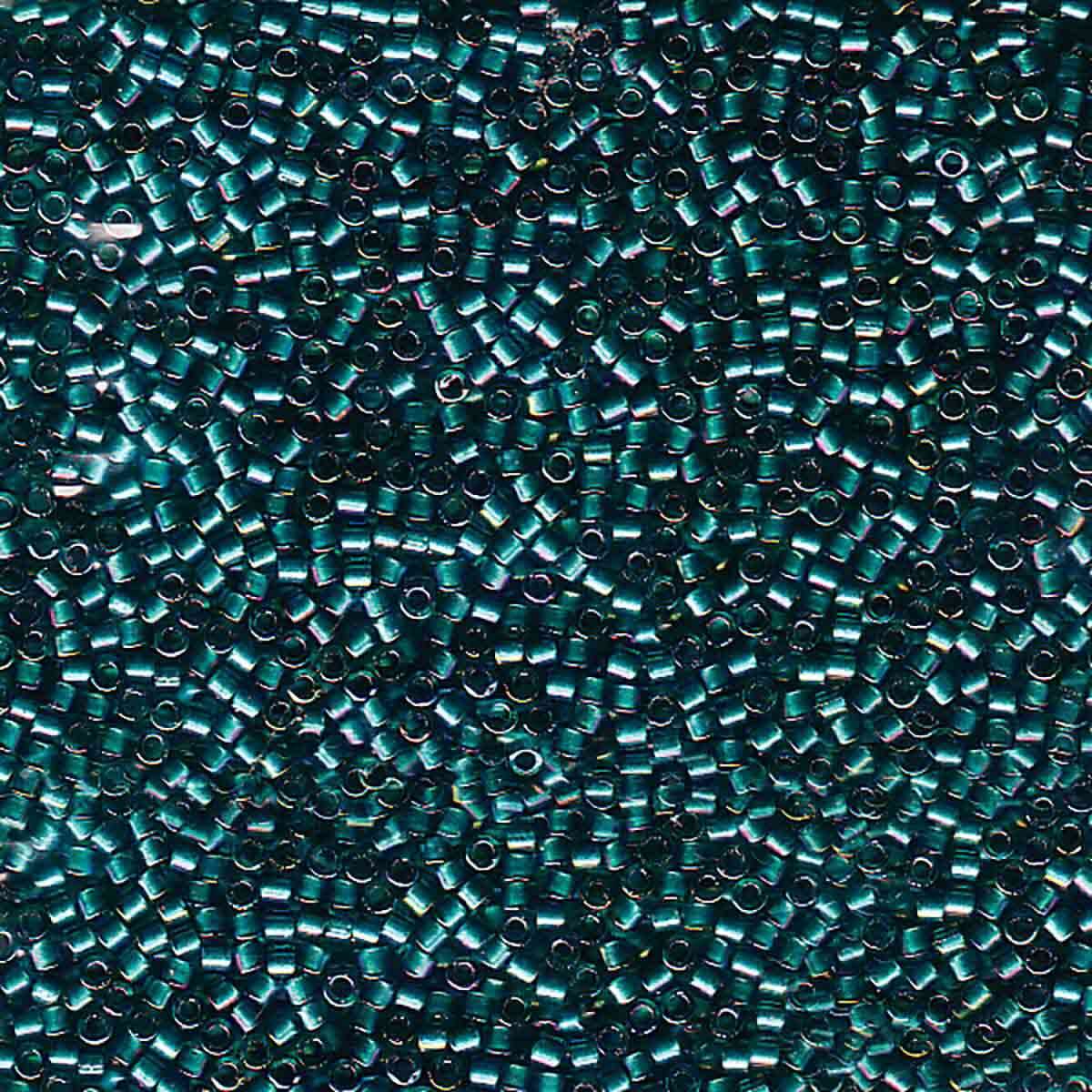 11/0 DELICA X 3GR VERDES Y LUMINOUS27