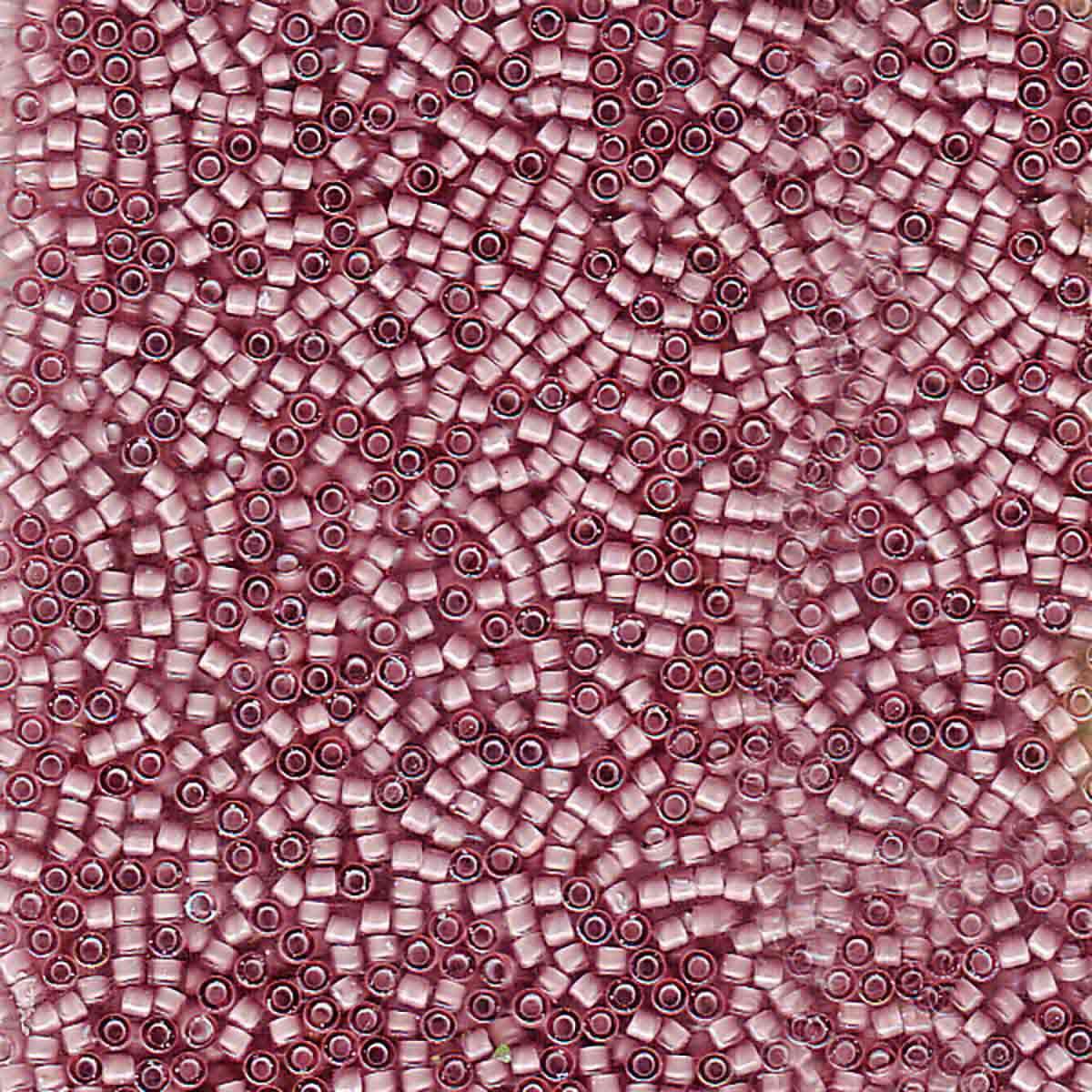 11/0 DELICA X 3GR/TB LILAS9