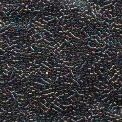 11/0 DELICA X 7.2GR/TB EFECTO IRIS28