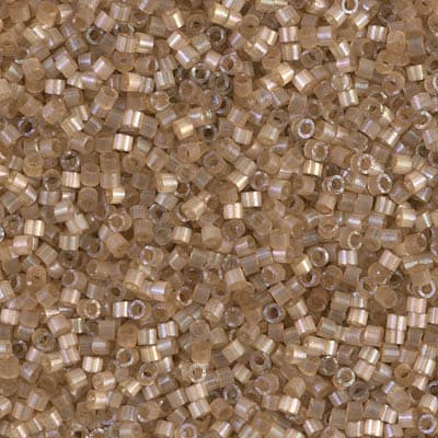 11/0 DELICA X 50GR/BL SILK INSIDE2