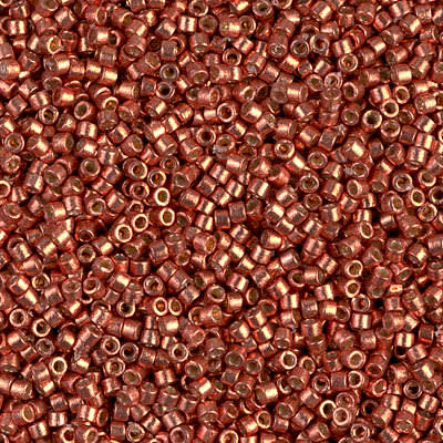 11/0 DELICA X 7.2GR/TB METALICOS BRILLOSOS A31