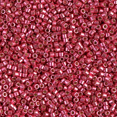11/0 DELICA X 7.2GR/TB METALICOS BRILLOSOS A 35