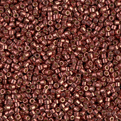 11/0 DELICA X 7.2GR/TB METALICOS BRILLOSOS A 36