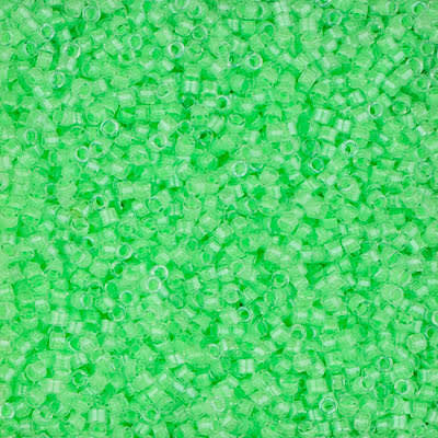 11/0 DELICA X 7.2GR/TB VERDES Y LUMINOUS24