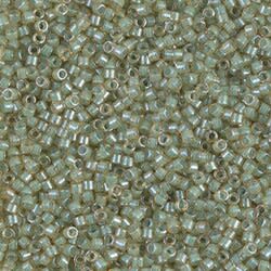 11/0 DELICA X 7.2GR/TB VERDES Y LUMINOUS B11