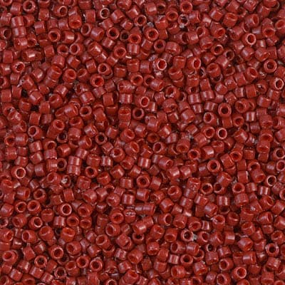 11/0 DELICA 3GR/TB ROJOS Y GUINDAS15