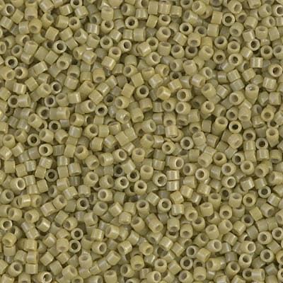 11/0 DELICA X 7.2GR/TB VERDES Y LUMINOUS35