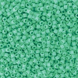 11/0 DELICA X 3GR VERDES Y LUMINOUS22