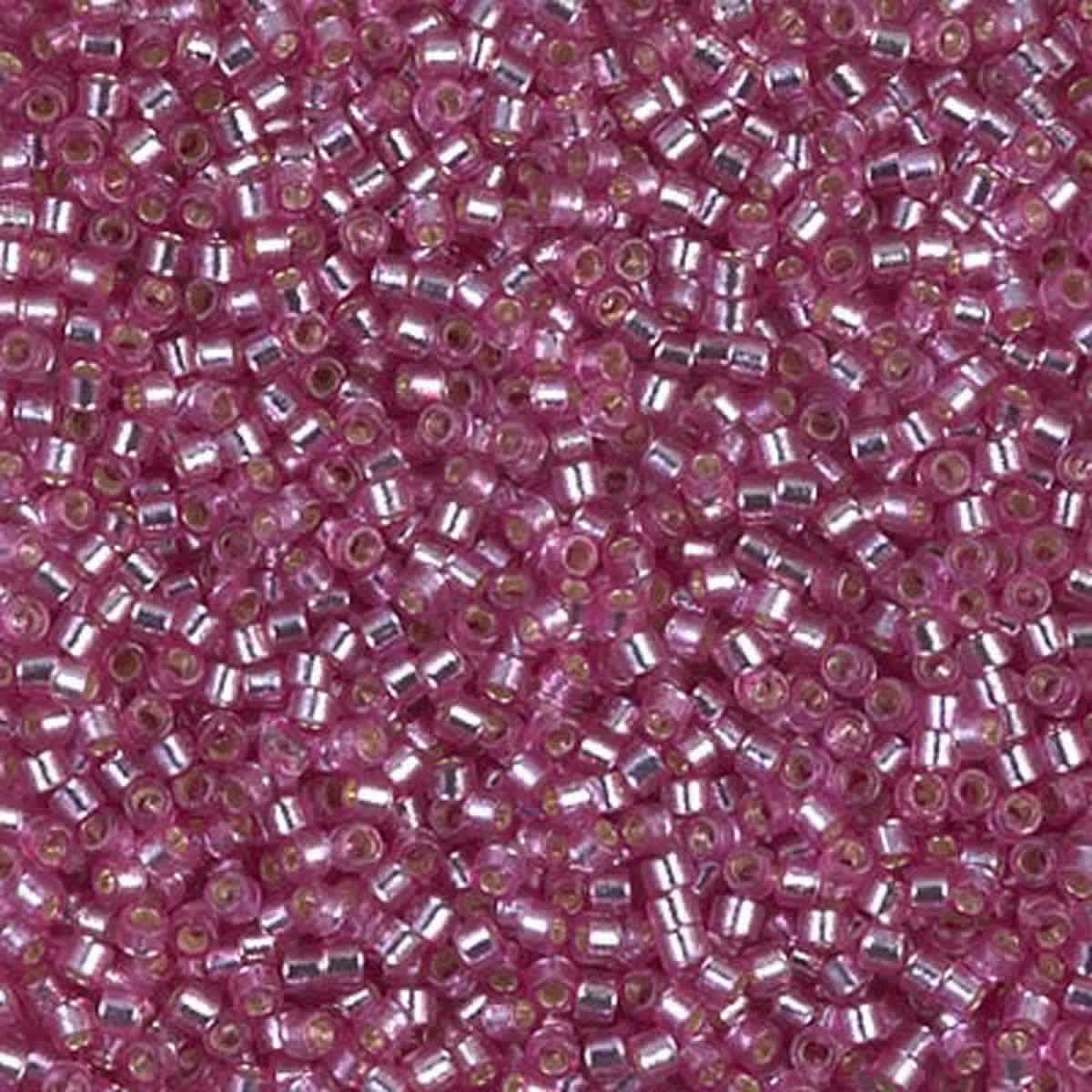 11/0 DELICA X 7.2GR/TB ROSAS Y FUCSIAS A26