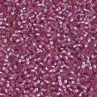 11/0 DELICA X 3GR/TB ROSAS Y FUCSIAS26