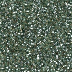 11/0 DELICA X 7.2GR/TB VERDES Y LUMINOUS B9