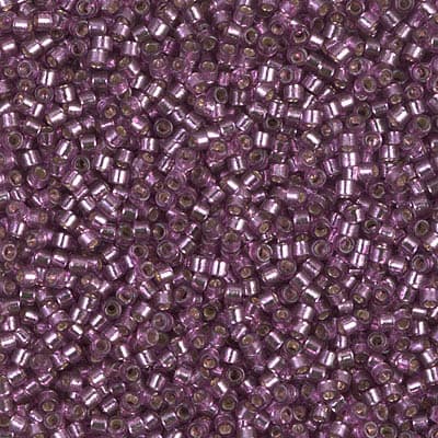 11/0 DELICA X 7.2GR/TB LILAS39