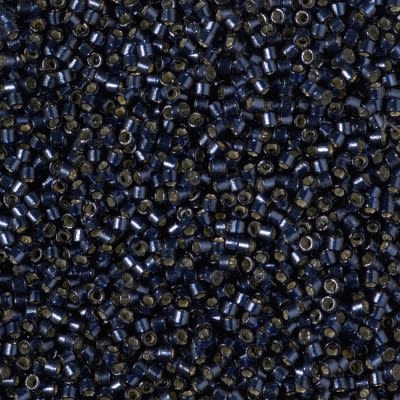 11/0 DELICA X 3GR/TB AZULES8