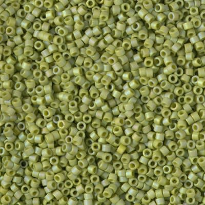 11/0 DELICA X 3GR VERDES Y LUMINOUS36