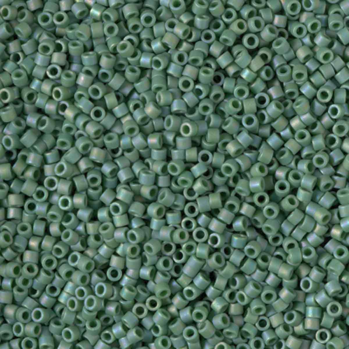 11/0 DELICA X 7.2GR/TB VERDES Y LUMINOUS B38