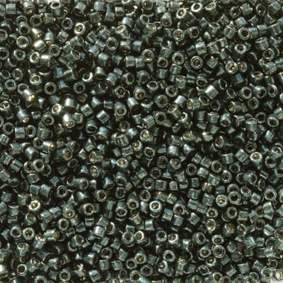 11/0 DELICA X 7.2GR/TB METALICOS BRILLOSOS B17