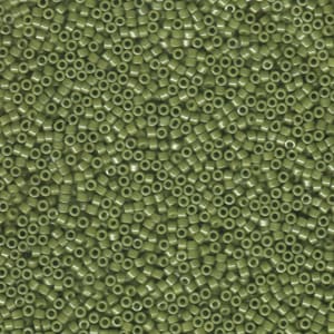 11/0 DELICA X 7.2GR/TB VERDES Y LUMINOUS A2