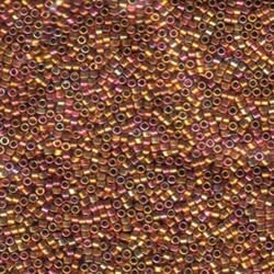 11/0 DELICA X 7.2GR/TB METALICOS BRILLOSOS B48