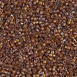 11/0 DELICA X 7.2GR/TB METALICOS BRILLOSOS B47