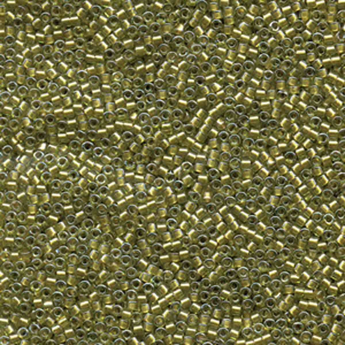 11/0 DELICA X 3GR VERDES Y LUMINOUS 22