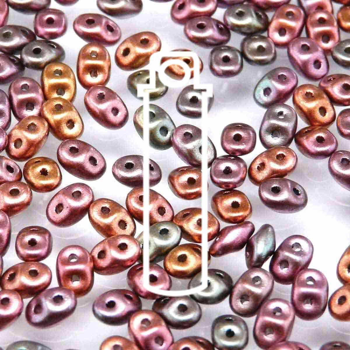 SUPERDUO MATUBO 2.5X5MM -APRX 22.5GM/TB1