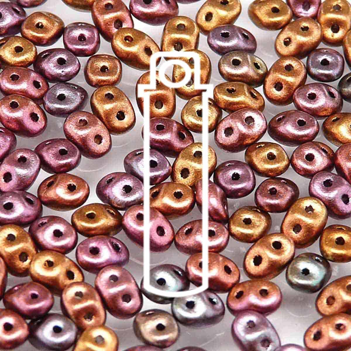 SUPERDUO MATUBO 2.5X5MM -APRX 22.5GM/TB2