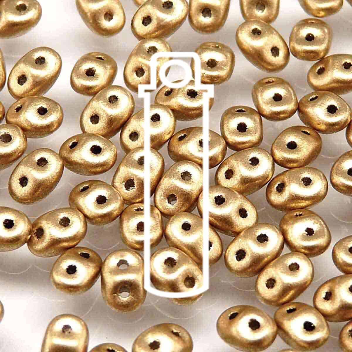 SUPERDUO MATUBO 2.5X5MM -APRX 22.5GM/TB5