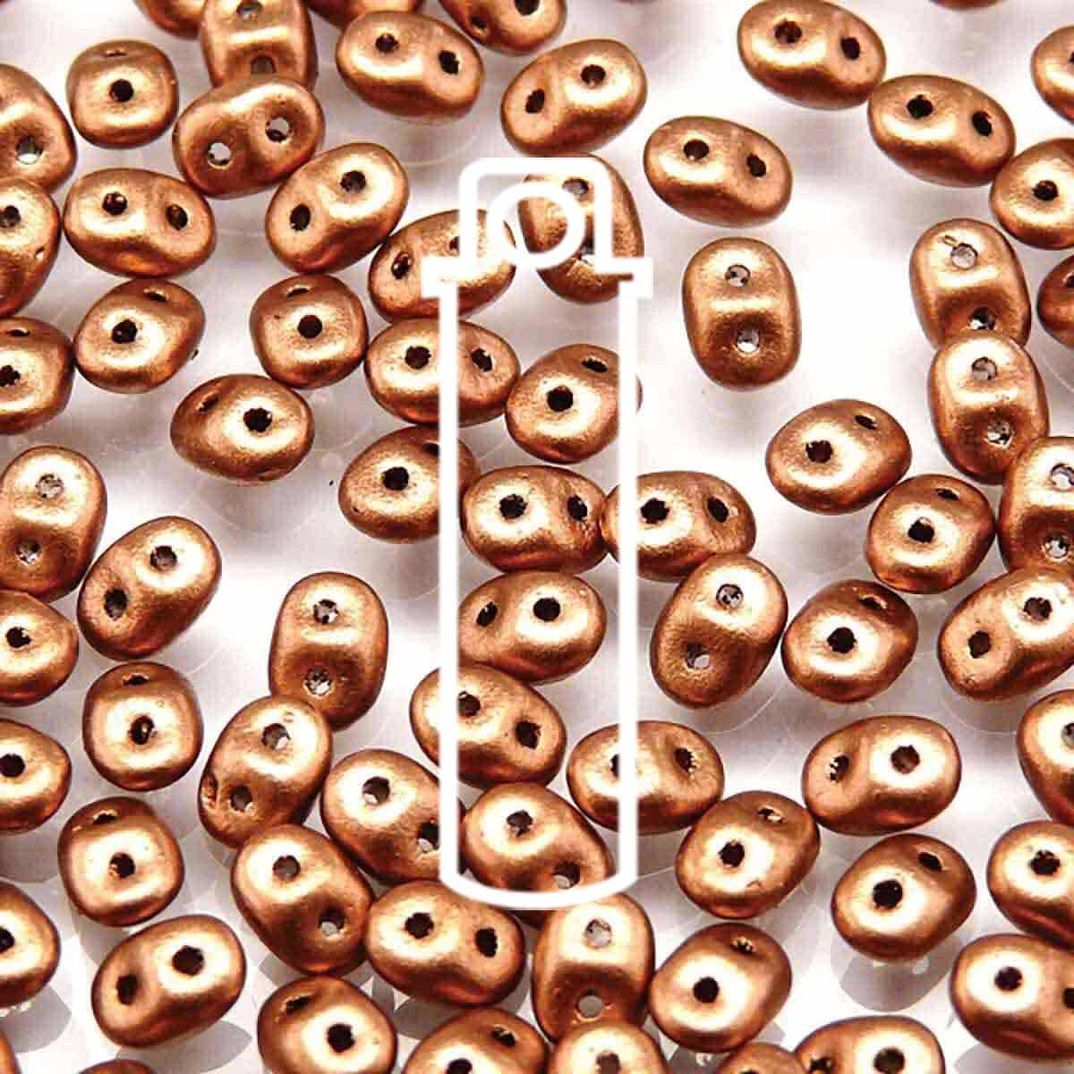 SUPERDUO MATUBO 2.5X5MM -APRX 22.5GM/TB6