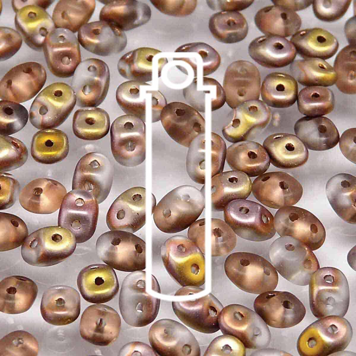 SUPERDUO MATUBO 2.5X5MM -APRX 22.5GM/TB8