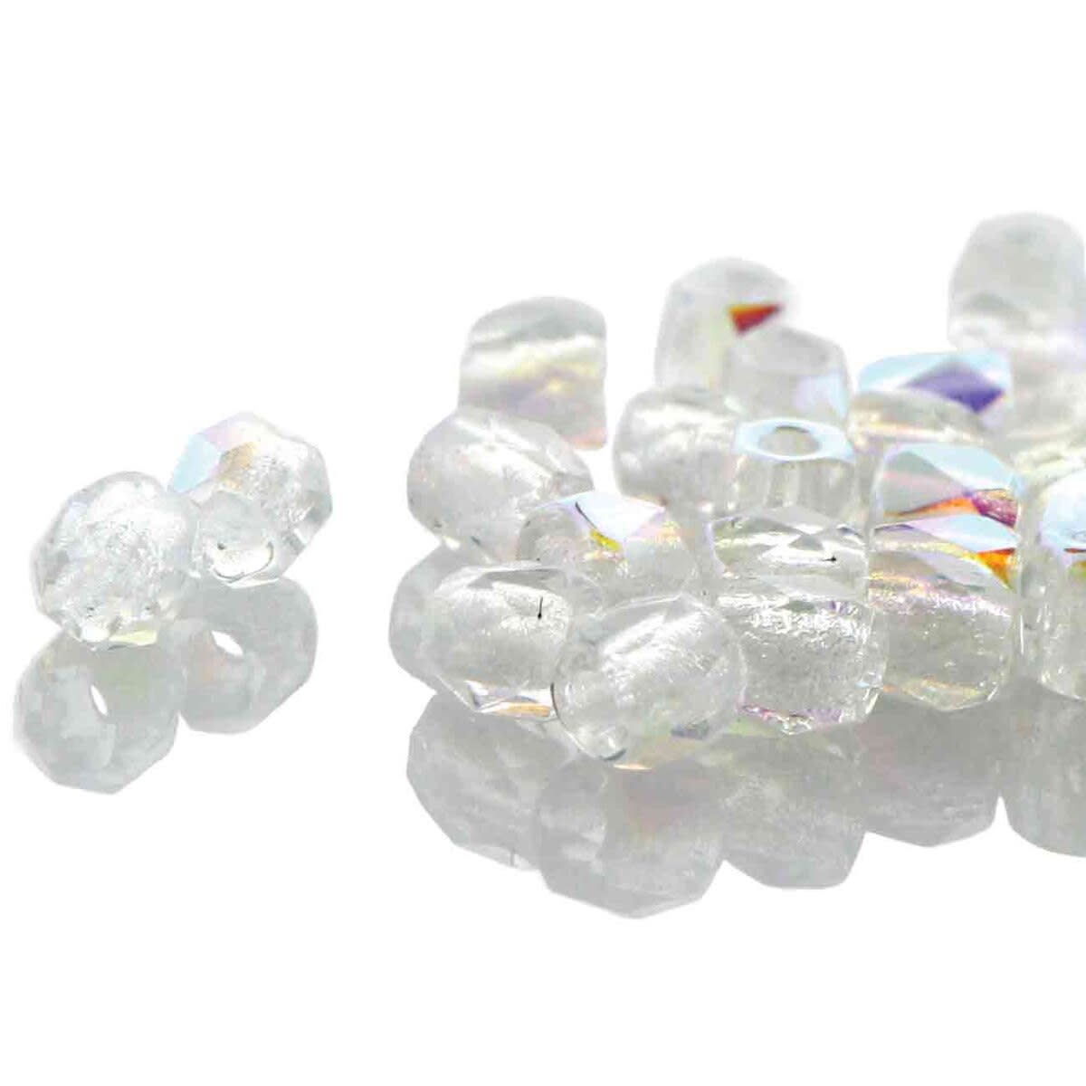 CUENTAS FIRE POLISH EMPAQUE 2MM X 2GR8