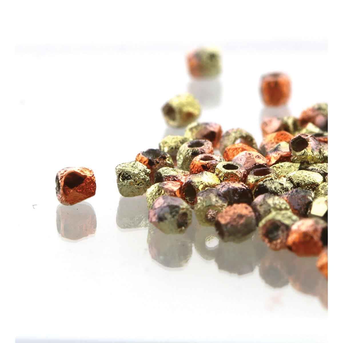 CUENTAS FIRE POLISH EMPAQUE 2MM X 2GR10
