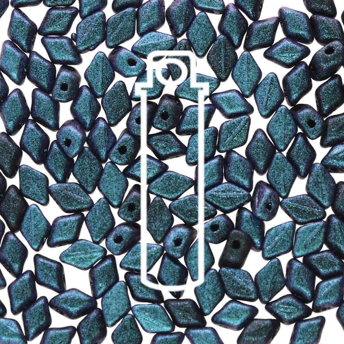 MINI GEMDUO 6X4MM -APRX 8.5GM/TB27