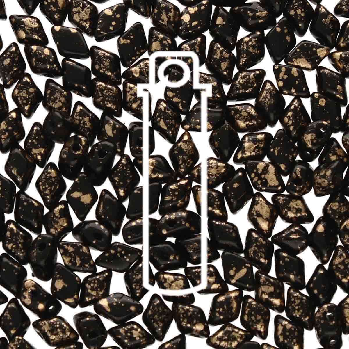 MINI GEMDUO 6X4MM -APRX 8.5GM/TB28