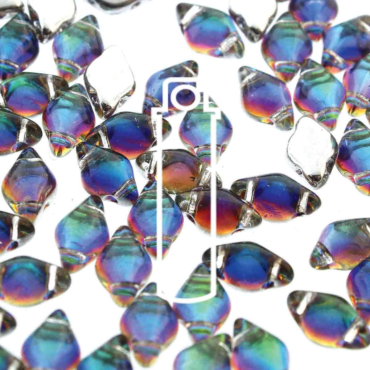 MINI GEMDUO 6X4MM -APRX 8.5GM/TB32