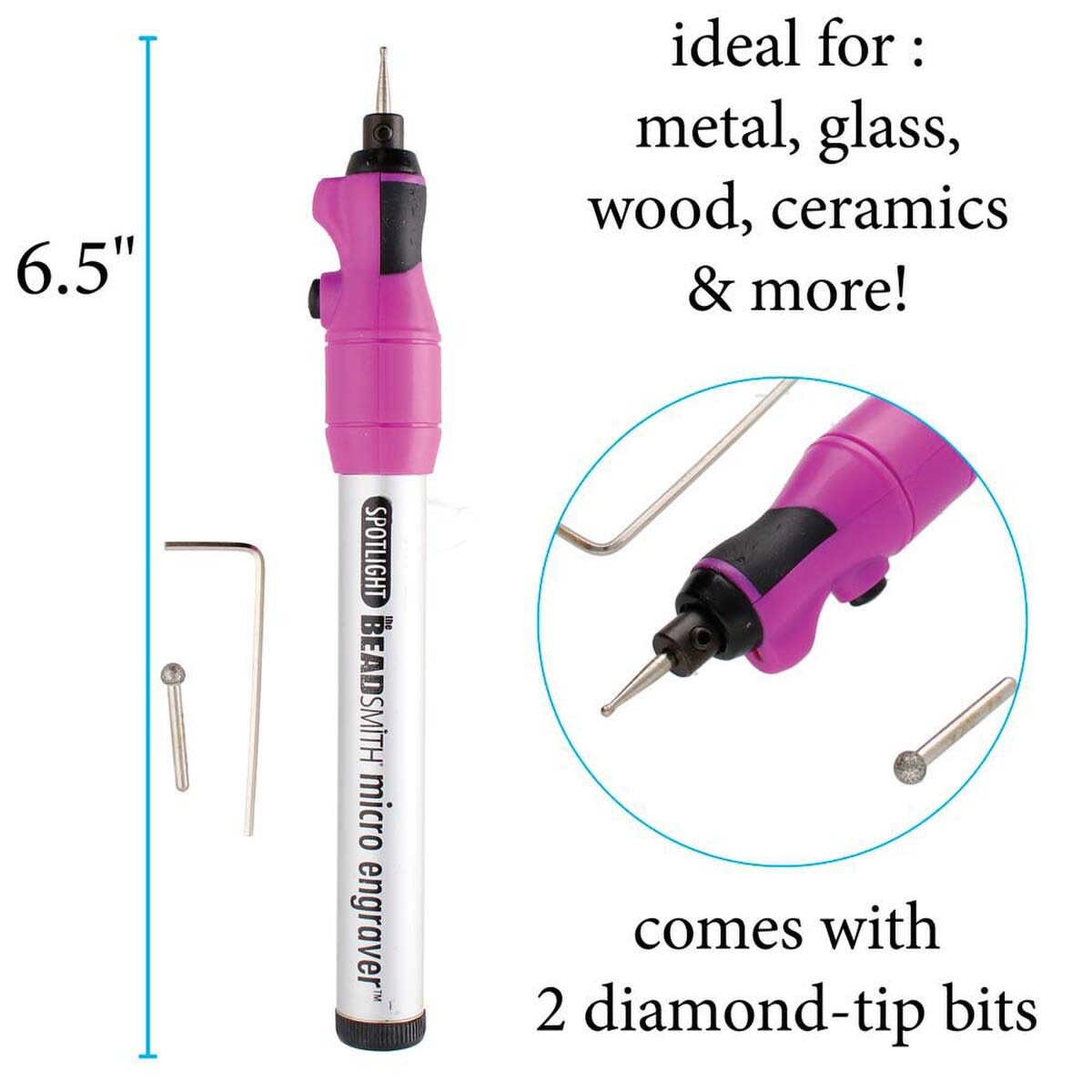 MICRO ENGRAVER WITH LED SPOTLIGHT BEADSMITH1