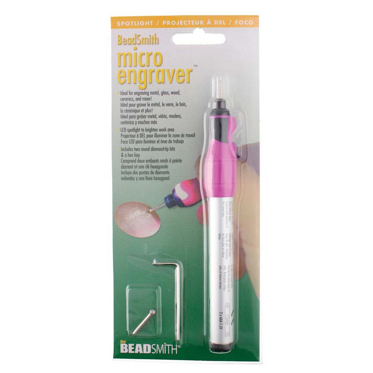 MICRO ENGRAVER WITH LED SPOTLIGHT BEADSMITH2